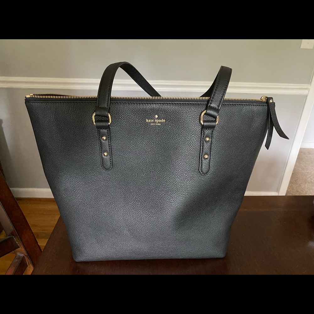 🆕 Kate Spade Black Larchmont Avenue Tote